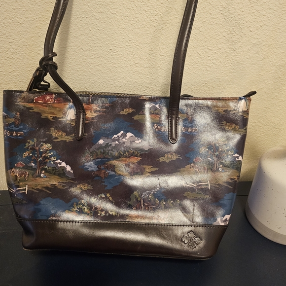 Patricia Nash Prairie Sky Tote Montana Collection - Picture 4 of 6